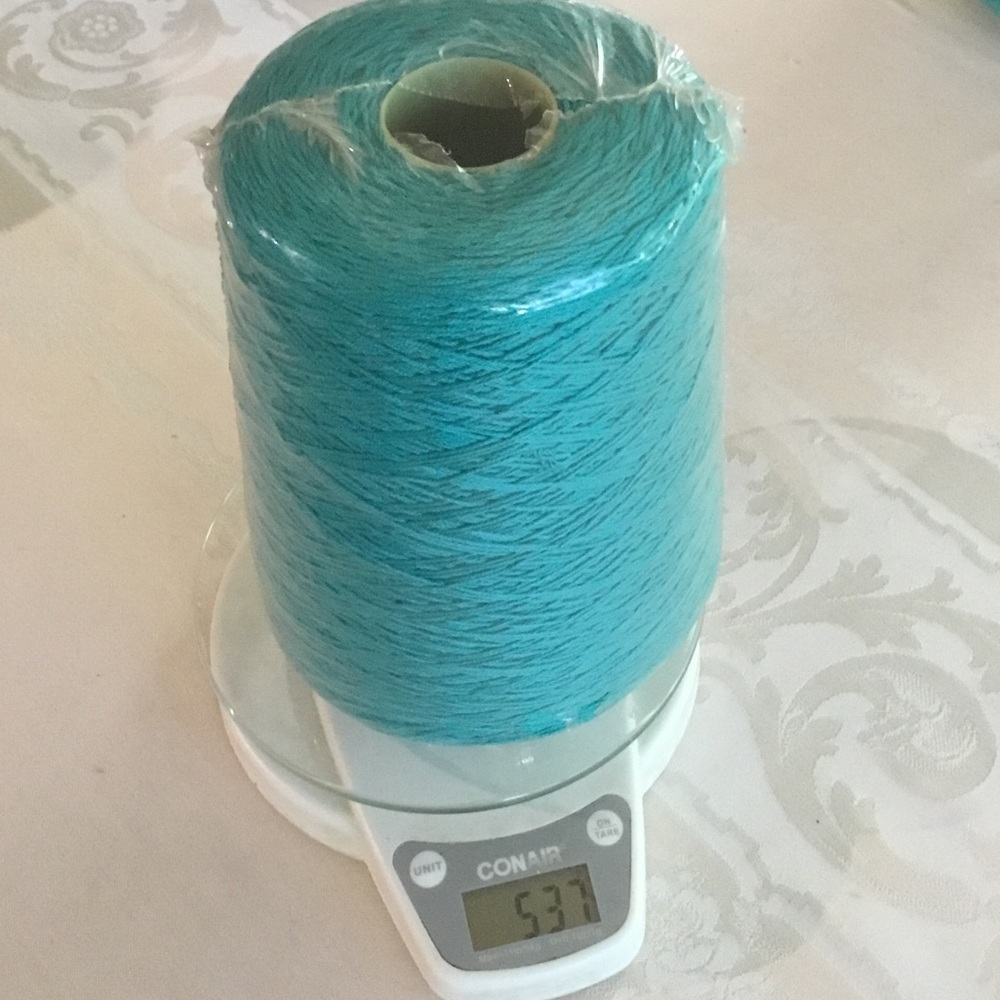 Tango Cone of Yarn - over One Pound in Mer du Sud color